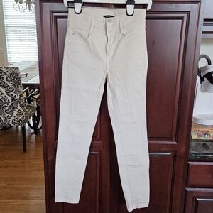 Ann Taylor Women's Off-White Skinny Jeans